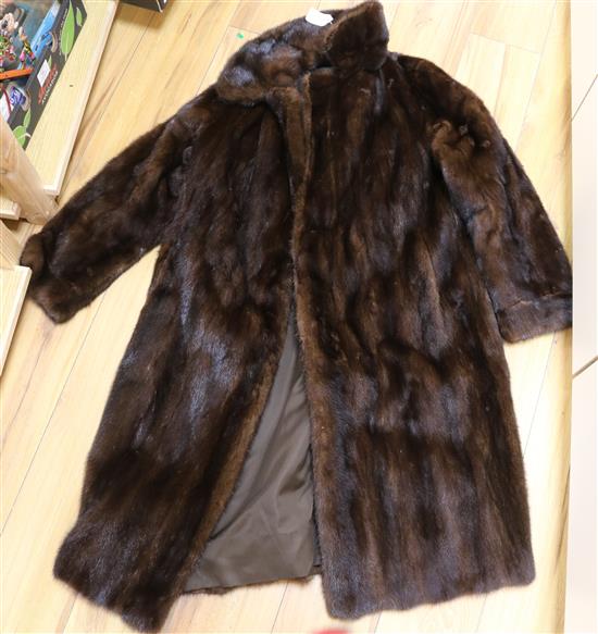 Three quatre length mink jacket